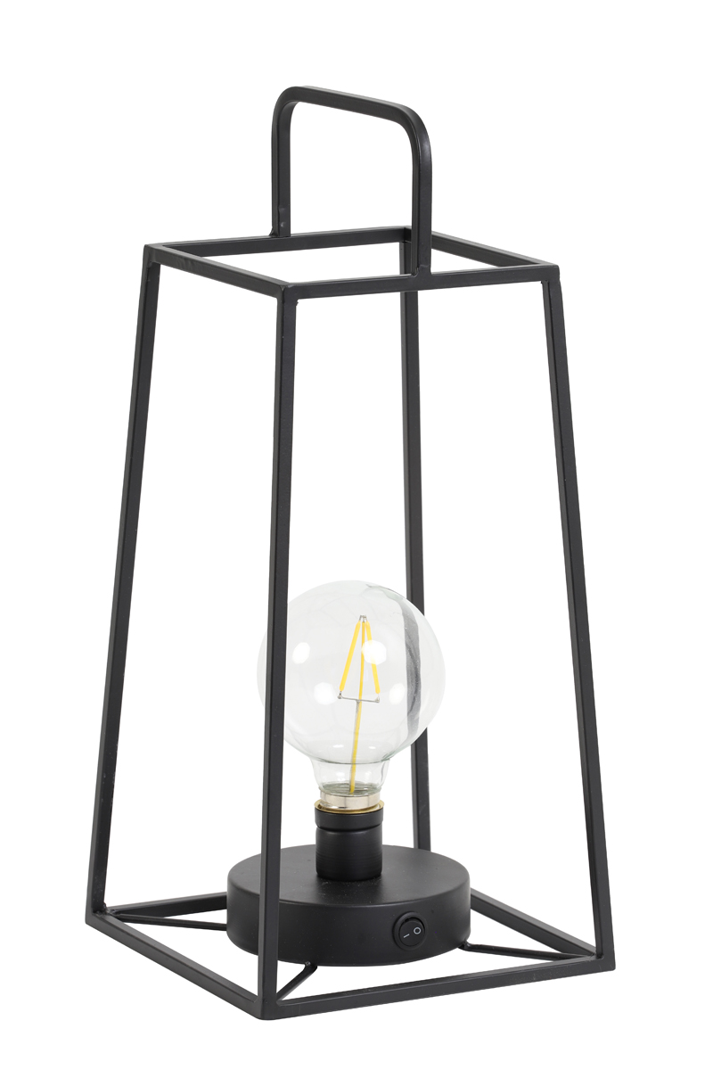 Fauve tafellamp mat zwart met lamp Fauve tafellamp mat zwart met lamp